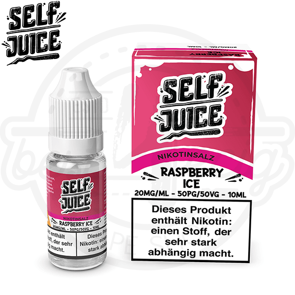 Self Juice NicSalt Raspberry Ice 10ml