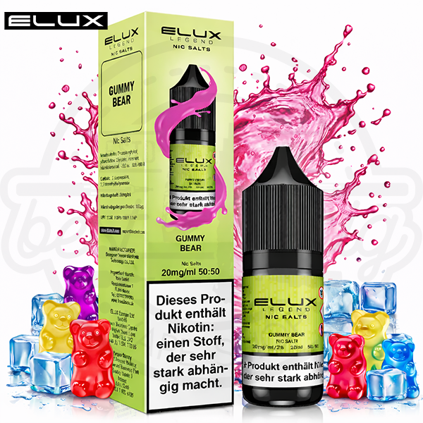 Elux Legend NicSalt Gummy Bear 10ml