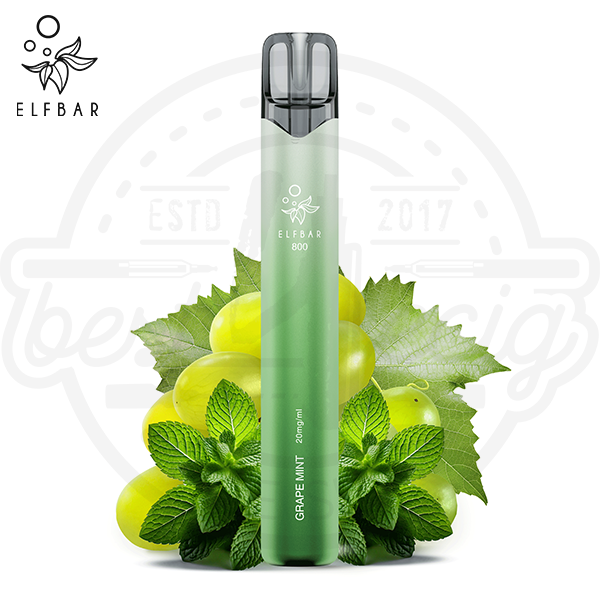 Elfbar 800 Einweg Vape - Grape Mint Elfbar 800 Einweg Vape - Grape Mint