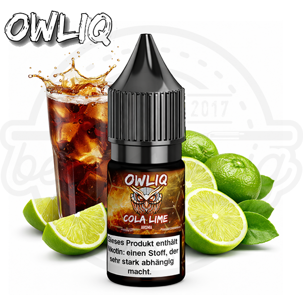 OWLIQ NicSalt Cola Lime  Liquid 10ml