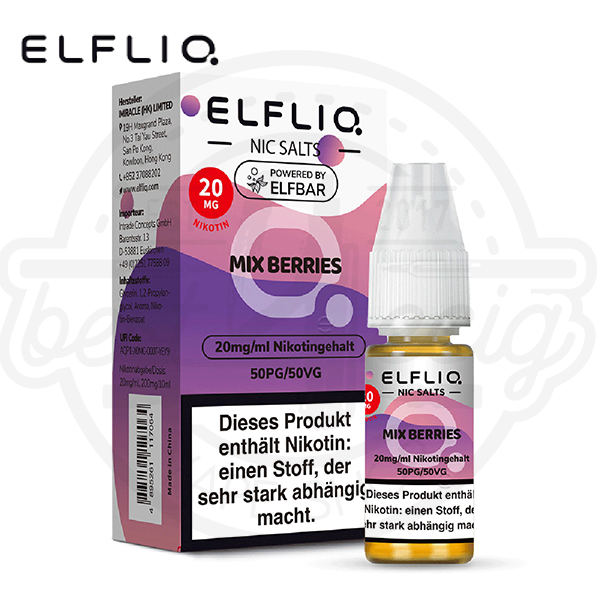 Elfbar Elfliq NicSalt Mix Berries 10ml