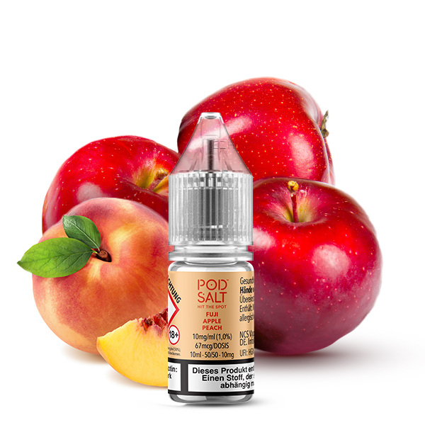 pod-salt-xtra-fuji-apple-peach-1 Pod Salt XTRA NicSalt Fuji Apple Peach10ml