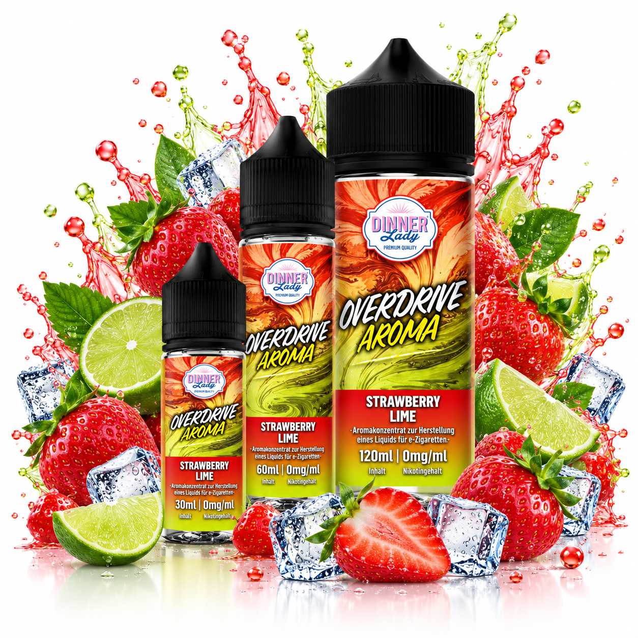 Dinner Lady Overdrive Aroma Strawberry Lime