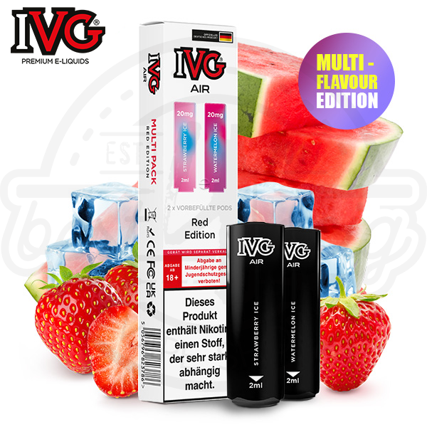 ivg_air_pods_red_edition_600x600_best4ecig IVG Air Multi Flavour Pods Red Edition NicSalt 2x 2ml