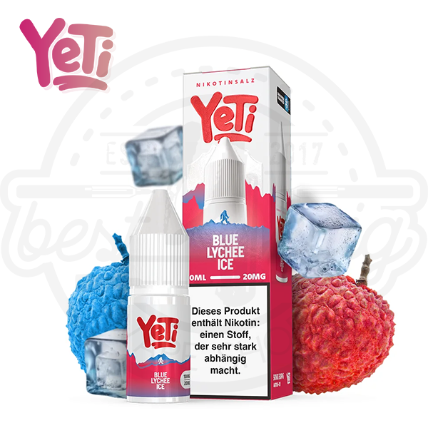 Yeti Summit NicSalt Blue Lychee Ice 10ml