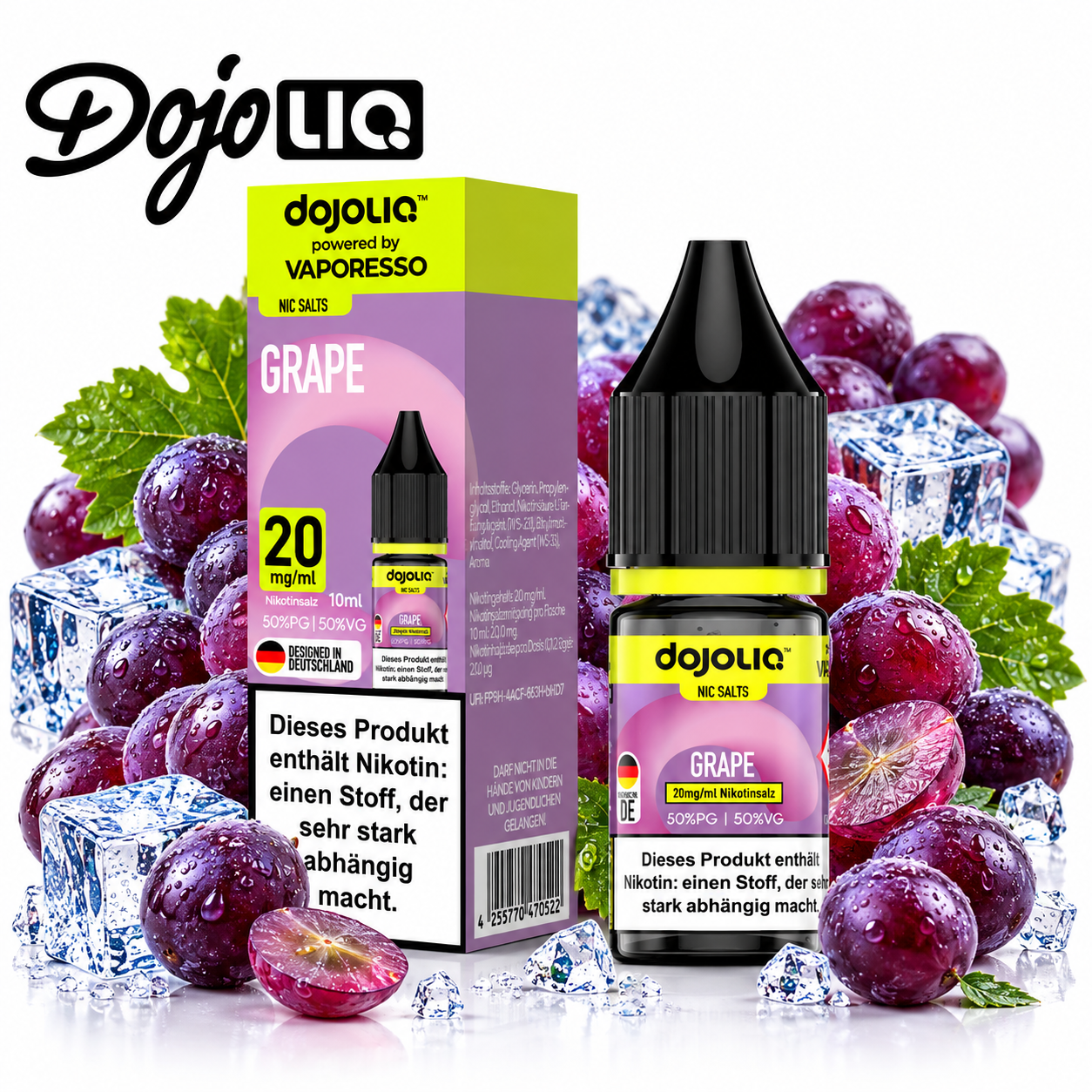 Dojoliq NicSalt Grape 10ml