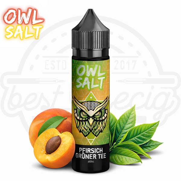 OWL Salt Aroma Pfirsich Grüner Tee 10ml