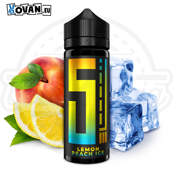 5_elements_aroma_lemon_peach_ice_600x600_best4ecig 5 Elements Aroma Lemon Peach Ice 10ml