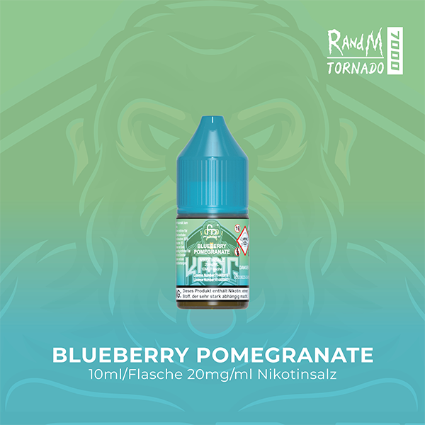 blueberry-pomegranate RandM Tornado NicSalt Blueberry Pomegranate 10ml