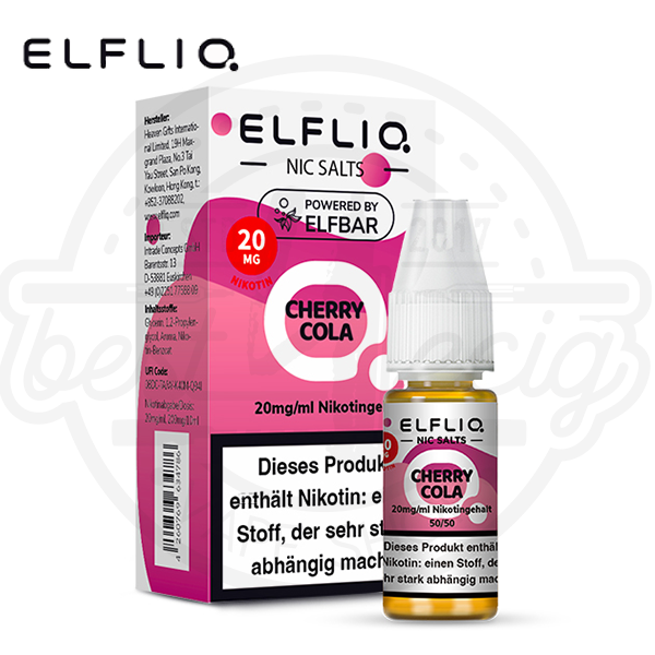Elfbar Elfliq NicSalt Cherry Cola 10ml