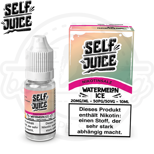 Self Juice NicSalt Watermelon Ice 10ml