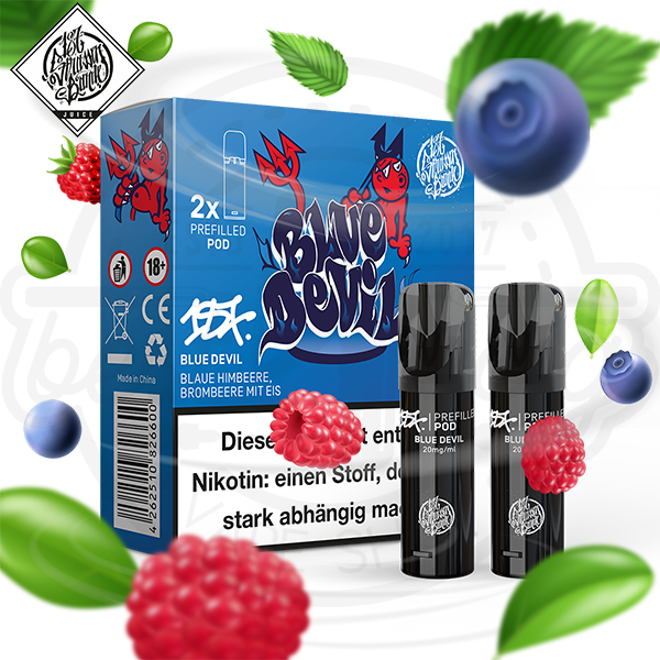 187 Prefilled Pods Blue Devil 20mg