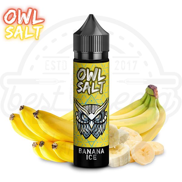 owl_nicsalt_banana_ice_600x600_best4ecig OWL Salt Aroma Overdosed Banana Ice 10ml