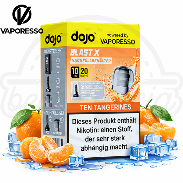 Vaporesso Dojo Blast X Pod Ten Tangerines 10ml