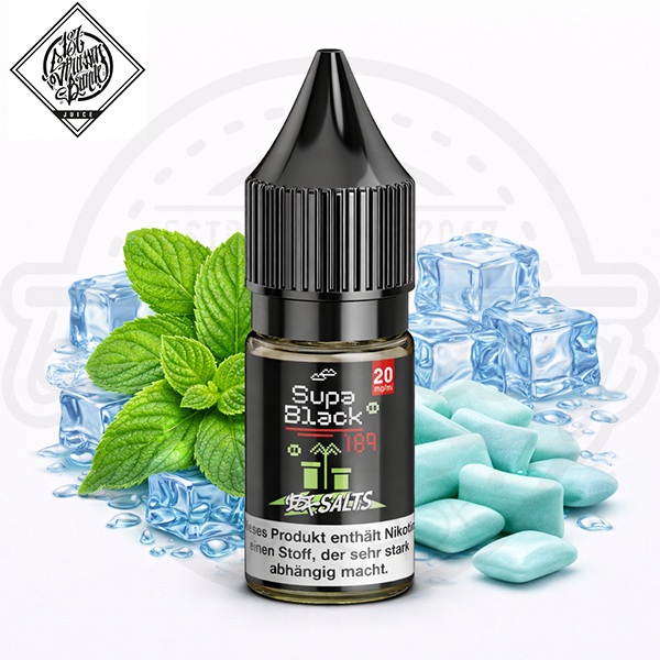 187 Strassenbande NicSalt Supa Black 10ml