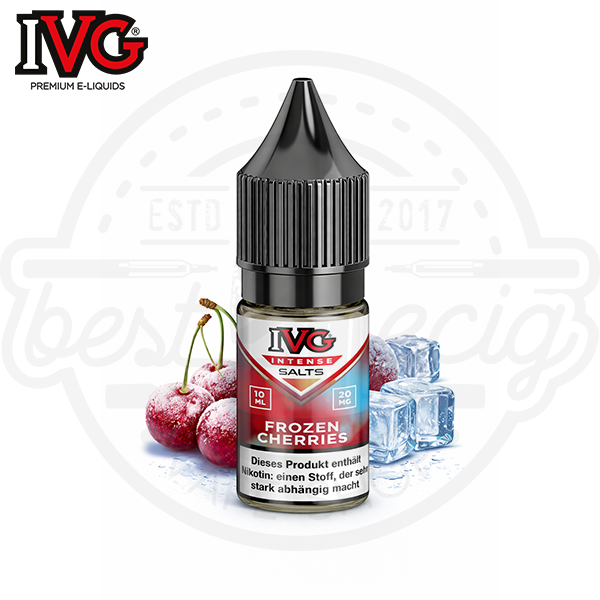 IVG Intense NicSalt Frozen Cherries 10ml