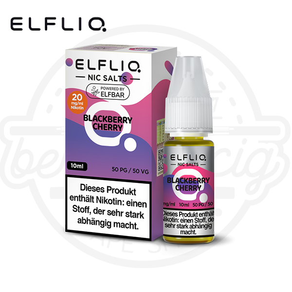 Elfbar Elfliq NicSalt Blackberry Cherry 10ml