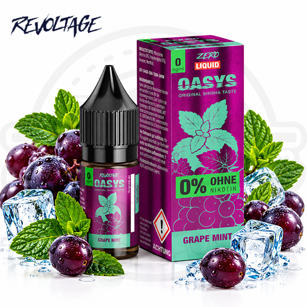 Revoltage Oasys Nicsalt Grape Mint 10ml