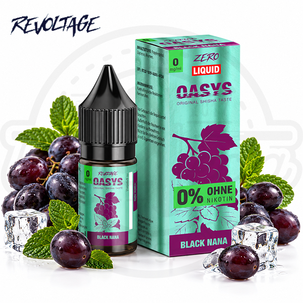 Revoltage Oasys Nicsalt Black Nana 10ml