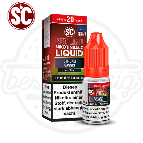 SC Red Line NicSalt Strong Cassis V2 10ml
