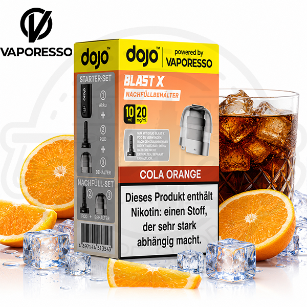Vaporesso Dojo Blast X Pod Cola Orange 10ml