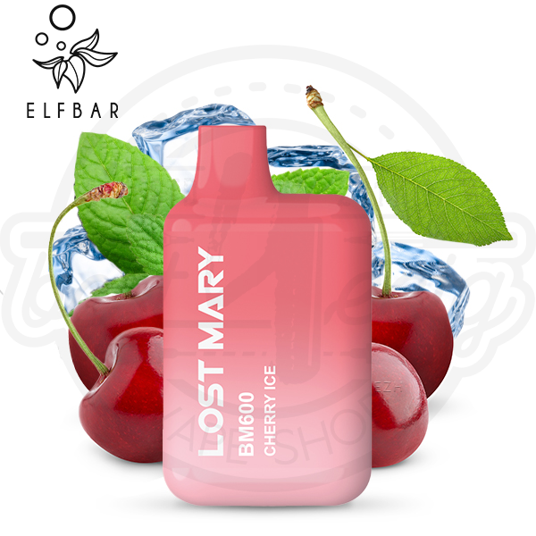 elfbar_lost_mary_cherry_ice_600x600_best4ecig Lost Mary BM600 Einweg Vape - Cherry Ice