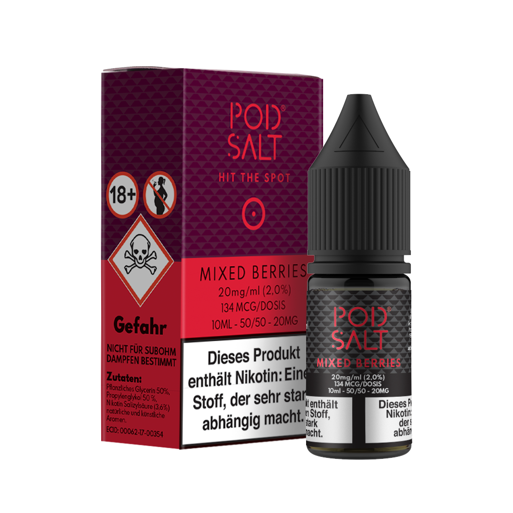 pod-salt-mixed-berries-best4ecig Pod Salt CORE NicSalt Mixed Berries 10ml