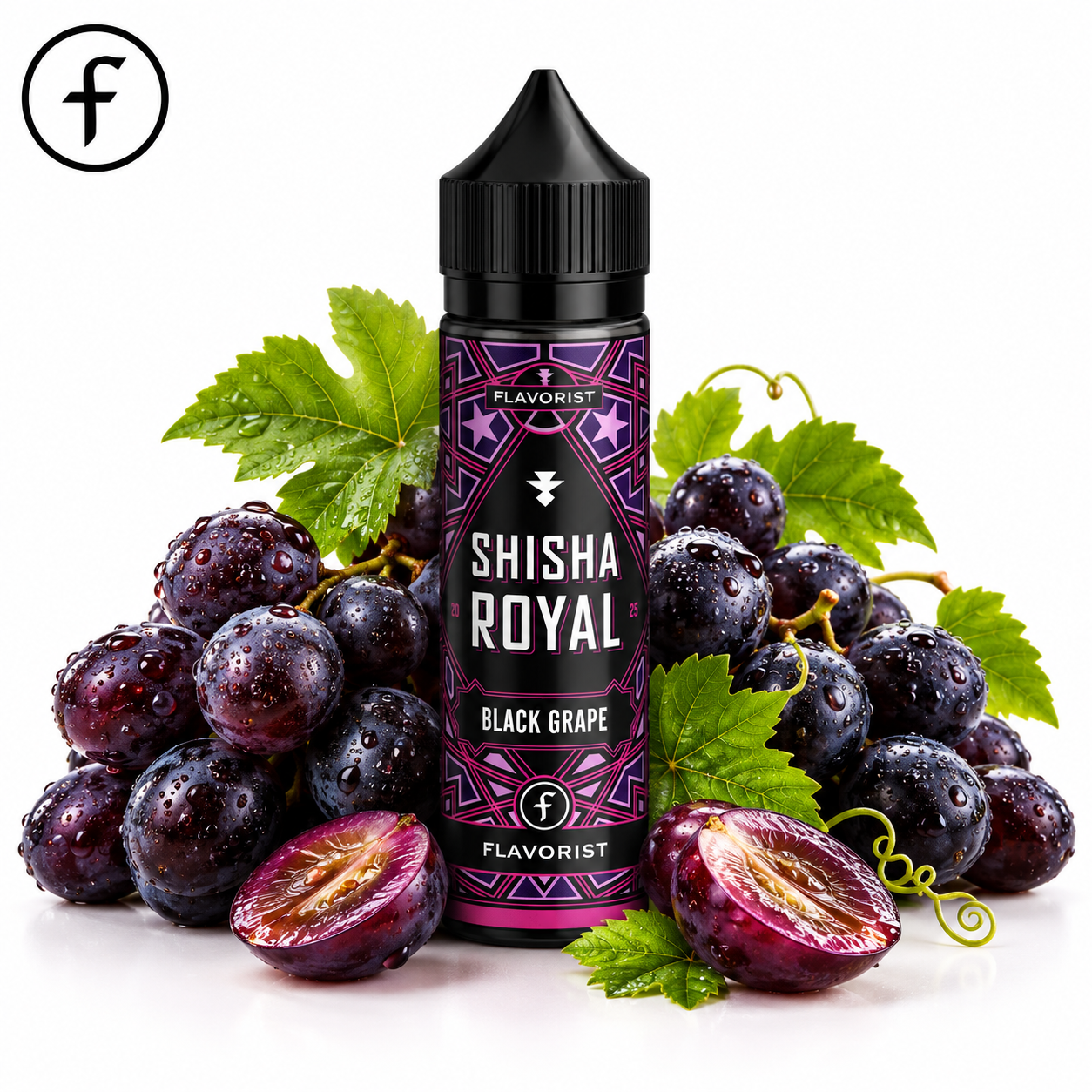 Flavorist Shisha Royal Aroma Black Grape 10ml