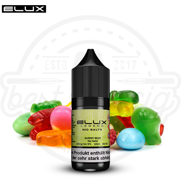 elux_gummy_bear_600x600_best4ecig Elux Legend NicSalt Gummy Bear 10ml