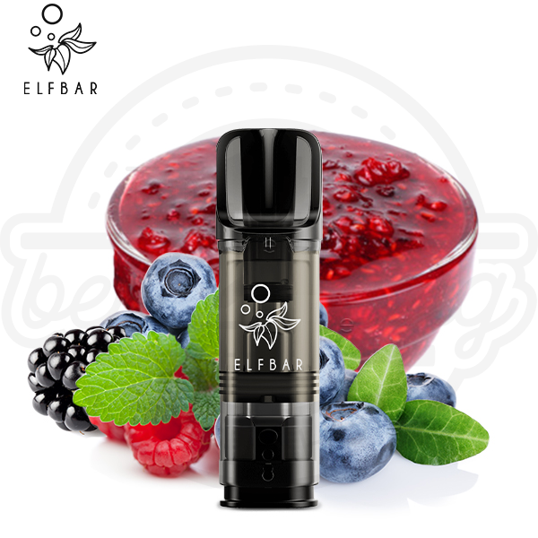 elfbar_elfa_cp_pod_berry_snoow_best4ecig Elfbar ELFA CP Pod Blueberry Snoow NicSalt 2x 2ml