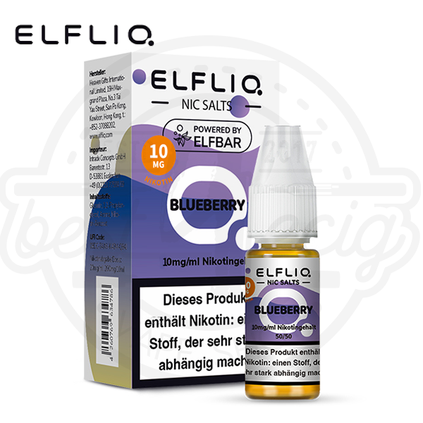 Elfbar Elfliq NicSalt Blueberry 10ml