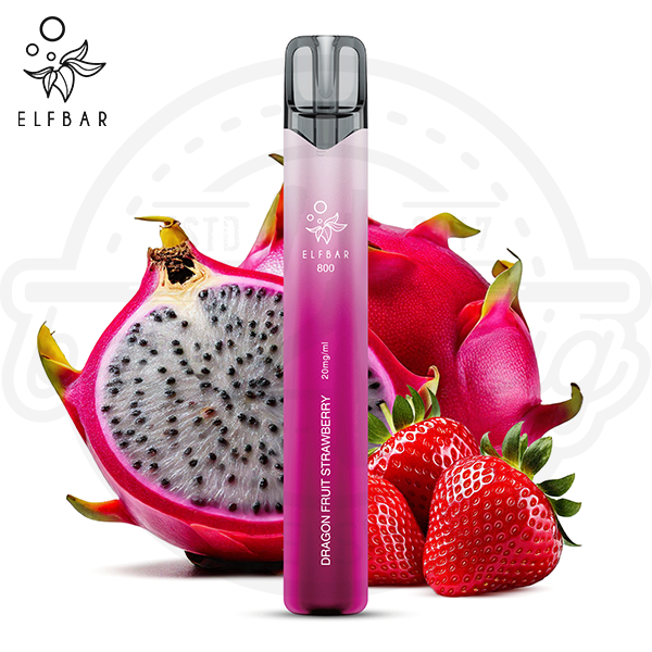 Elfbar 800 Einweg Vape - Dragon Fruit Strawberry Elfbar 800 Einweg Vape - Dragon Fruit Strawberry