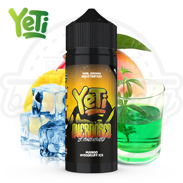 yeti_aroma_overdosed_mango_woodruff_ice_600x600_best4ecig Yeti Overdosed Aroma Mango Woodruff Ice 10ml