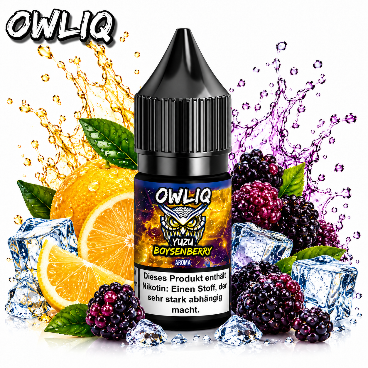 OWLIQ NicSalt Yuzu Boysenberry 10ml