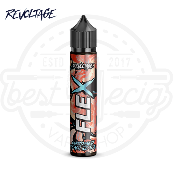 revoltage_flex_aroma_peach_ice_tea_600x600_best4ecig Revoltage Flex Overdosed Aroma Peach Ice Tea 10ml