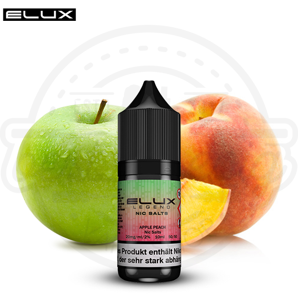 elux_apple_peach_600x600_best4ecig Elux Legend NicSalt Apple Peach 10ml