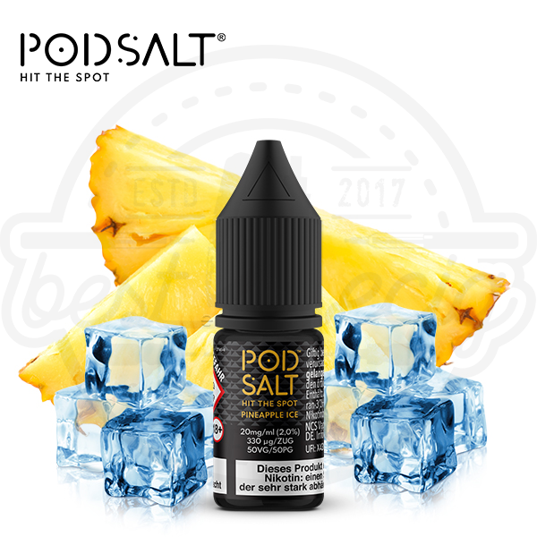pod_salt_pineapple_ice_600x600_best4ecig Pod Salt CORE NicSalt Pineapple Ice 10ml