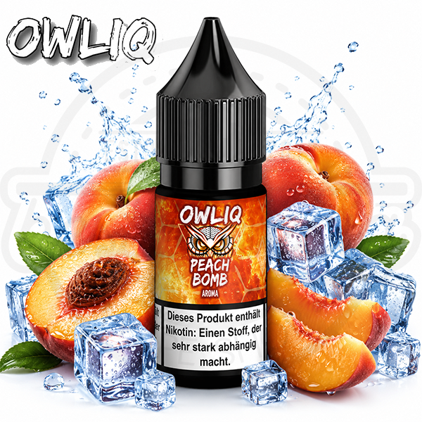 OWLIQ NicSalt Peach Bomb 10ml
