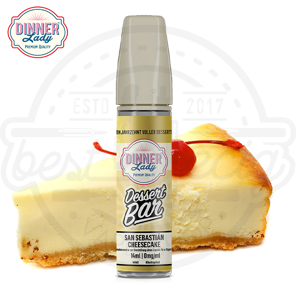 Dinner Lady Dessert Bar Aroma San Sebastian Cheesecake 14ml