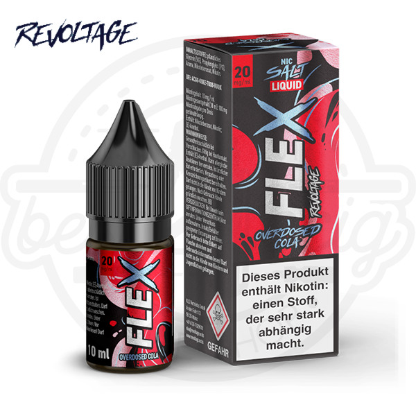 revoltage_flex_nicsalt_cola_600x600_best4ecig Revoltage Flex Overdosed NicSalt Cola 10ml