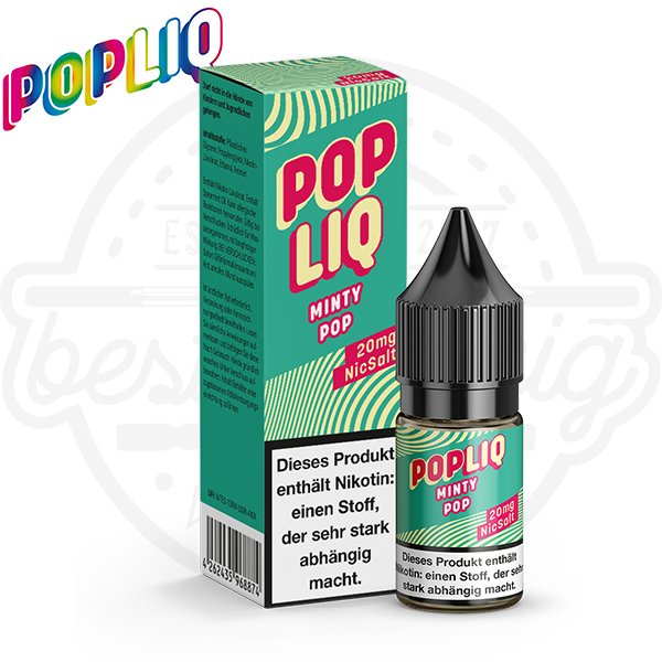 POPLIQ Nicsalt Minty Pop 10ml