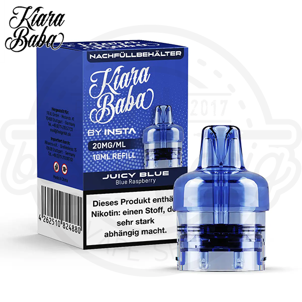 Kiara Baba 10k Refill Container Juicy Blue 10ml