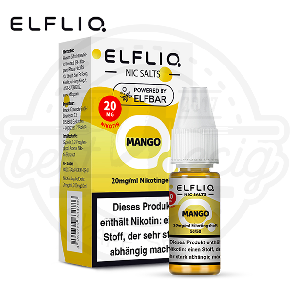 Elfbar Elfliq NicSalt Mango 10ml