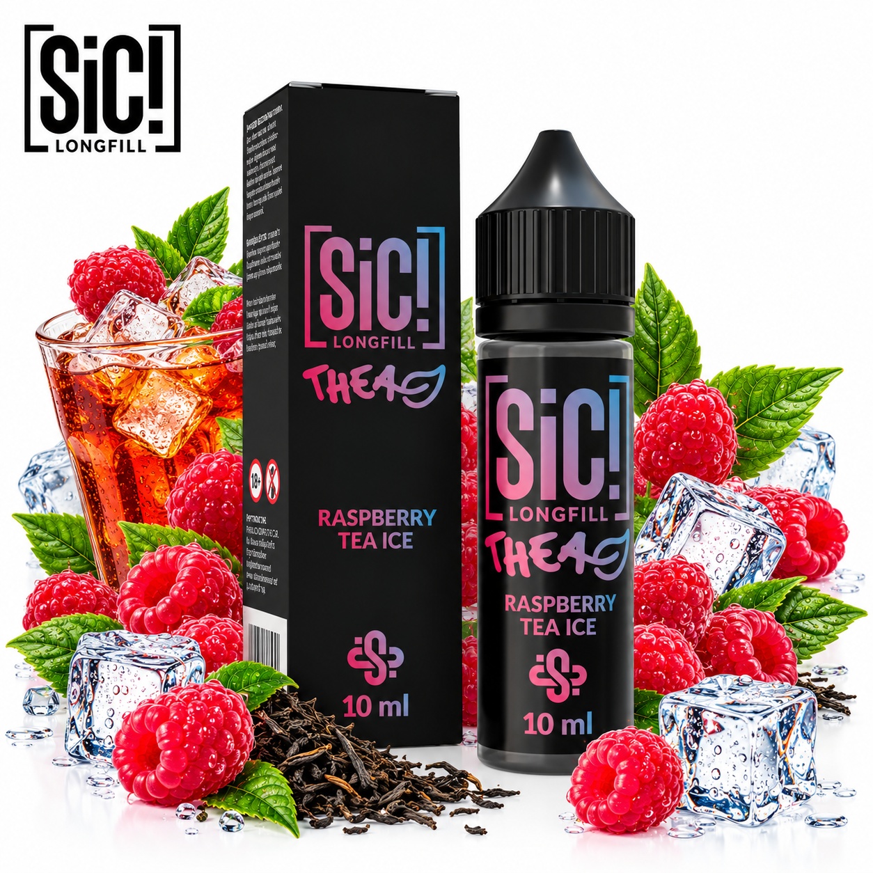 Sic! Aroma Raspberry Tea Ice 10ml