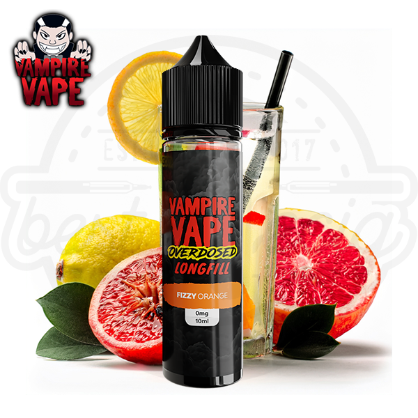 Vampire Vape Overdosed Aroma Fizzy Orange 10ml Vampire Vape Overdosed Aroma Fizzy Orange 10ml