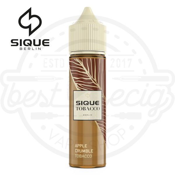 sique_berlin_apple_crumble_tobacco_aroma Sique Berlin Aroma Apple Crumble Tobacco 6ml