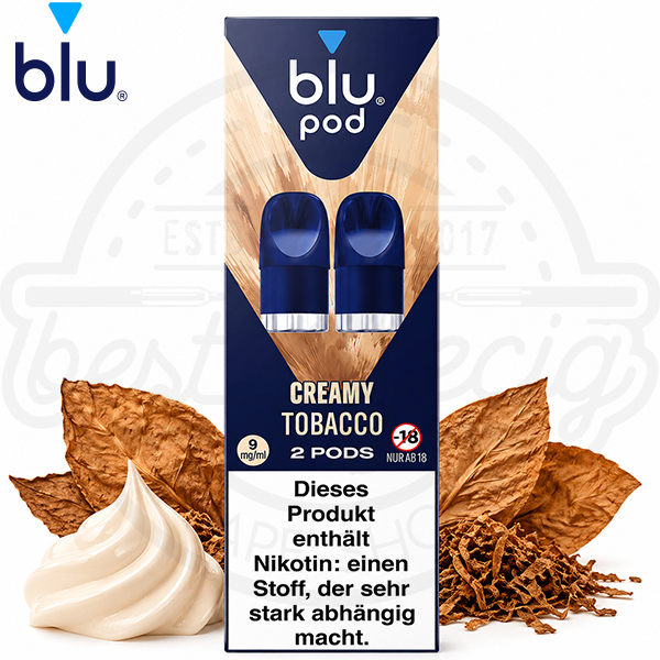 blu Pod Creamy Tobacco 18mg