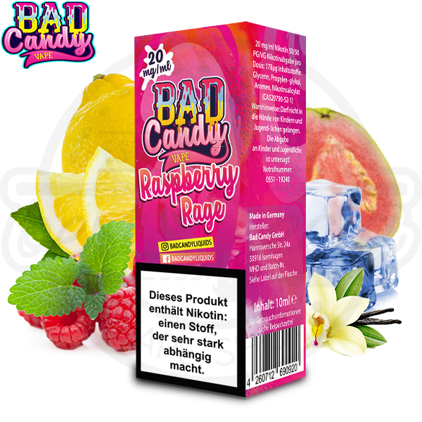 bad_candy_nic_salt_raspberry_rage_600x600_best4ecig Bad Candy NicSalt Raspberry Rage 10ml