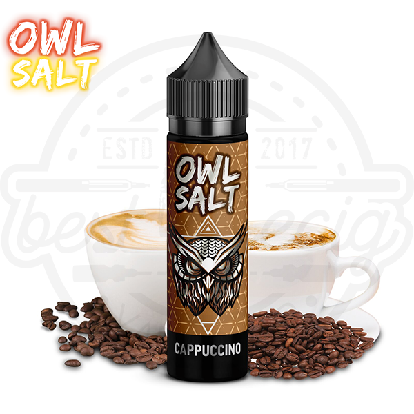 owl_nicsalt_cappucino_600x600_best4ecign0jGxqeIZEibh OWL Salt Aroma Overdosed Cappuccino 10ml