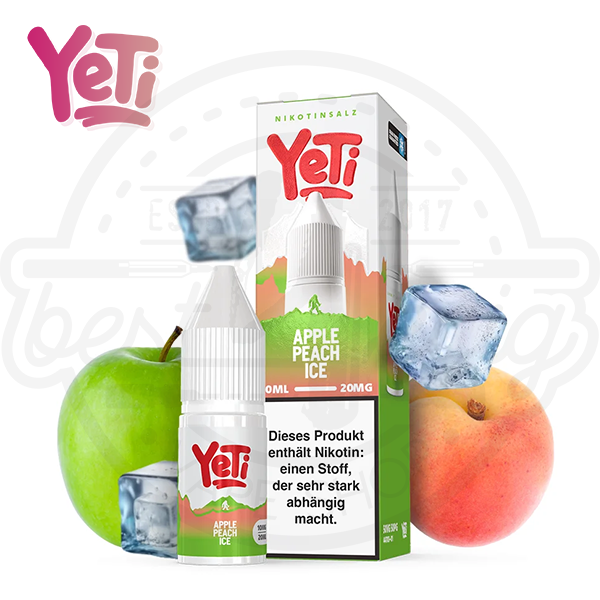Yeti Summit NicSalt Apple Peach Ice 10ml